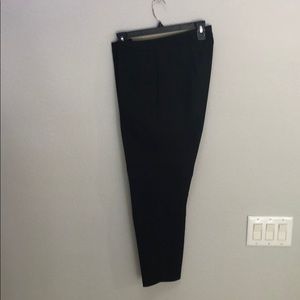 Black ankle dress pant